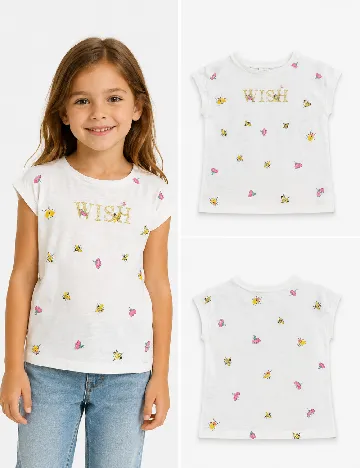 Tricou Zara, alb