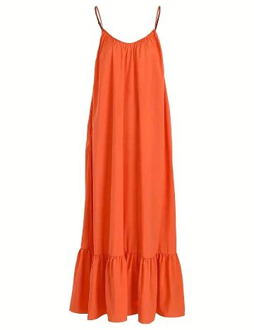 Rochie lunga SHEIN, portocaliu