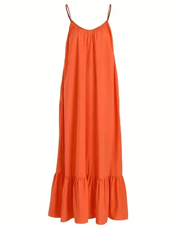 Rochie lunga SHEIN, portocaliu