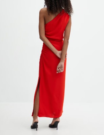Rochie lunga Mango, rosu