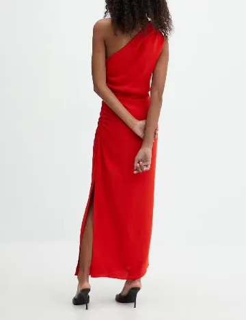 Rochie lunga Mango, rosu