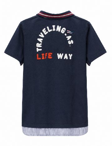 Tricou Zara, bleumarin