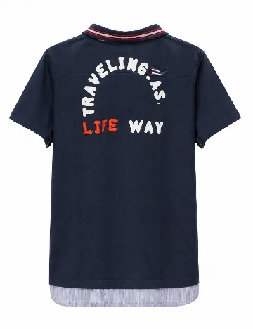 Tricou Zara, bleumarin