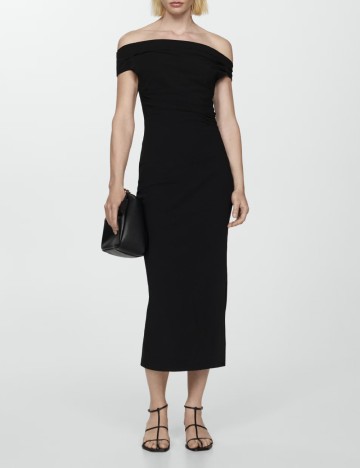 Rochie medie Mango, negru