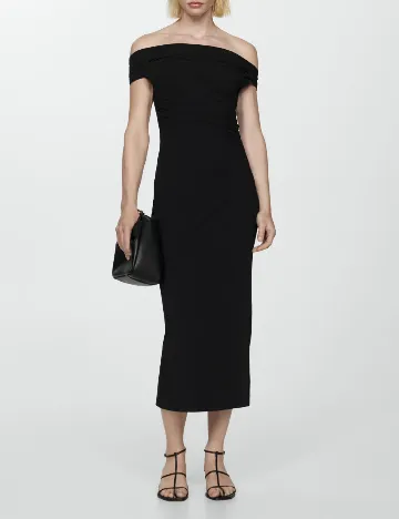 Rochie medie Mango, negru