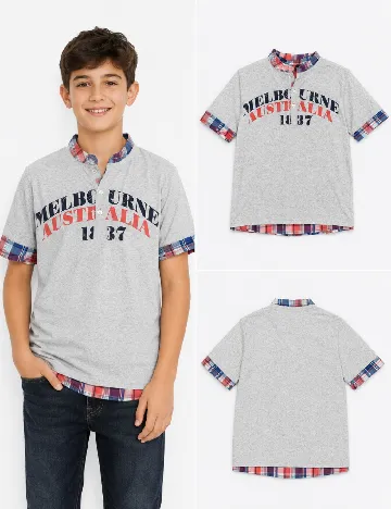 Tricou Zara, gri