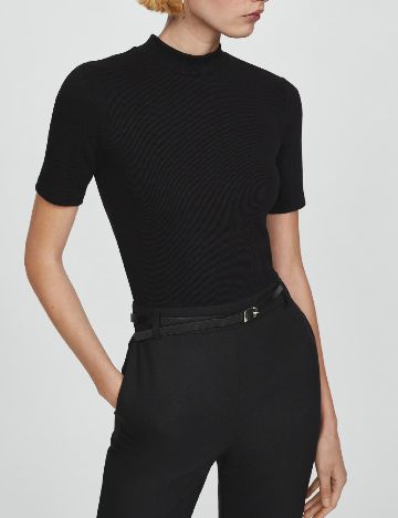 Salopeta Mango, negru