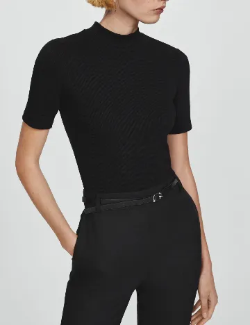 Salopeta Mango, negru