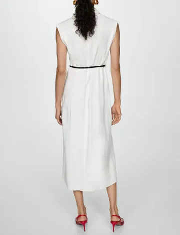 Rochie medie Mango, alb