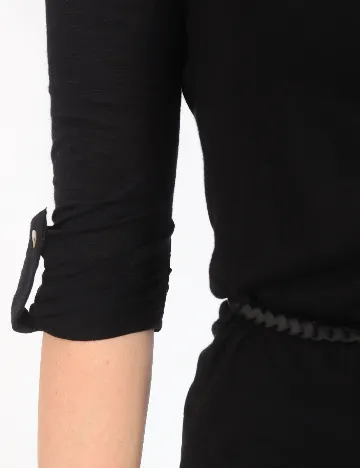 Bluza Bershka, negru