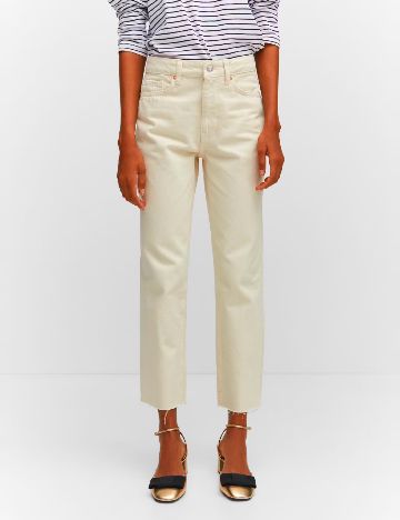 Blugi Mango, crem
