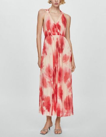 Rochie lunga Mango, roz