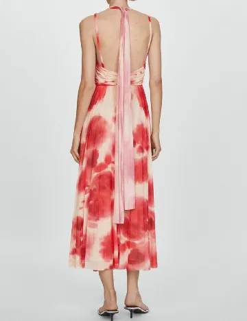 Rochie lunga Mango, roz