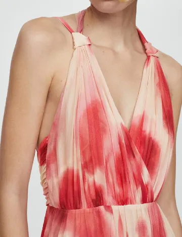 Rochie lunga Mango, roz