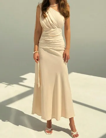 Rochie lunga SHEIN, bej