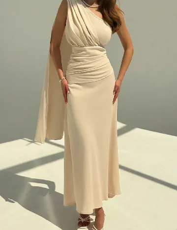 Rochie lunga SHEIN, bej
