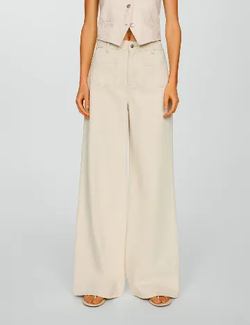 Blugi Mango, crem