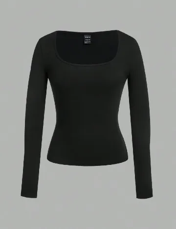 Set bluze 2 bucati SHEIN, alb/negru