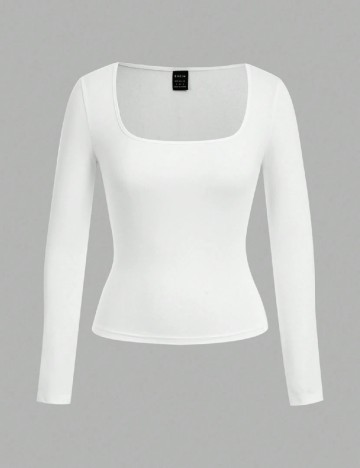 Set bluze 2 bucati SHEIN, alb/negru