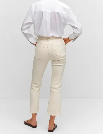 Blugi Mango, crem