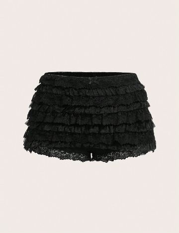 Pantaloni scurti SHEIN, negru