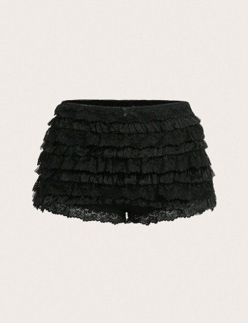 Pantaloni scurti SHEIN, negru