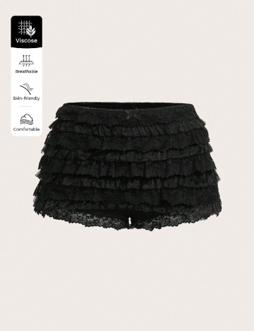 Pantaloni scurti SHEIN, negru