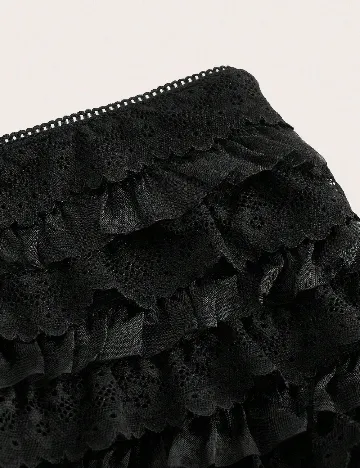 Pantaloni scurti SHEIN, negru