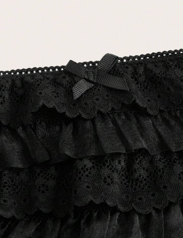 Pantaloni scurti SHEIN, negru