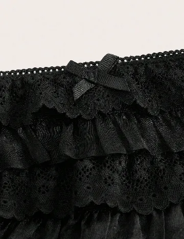 Pantaloni scurti SHEIN, negru