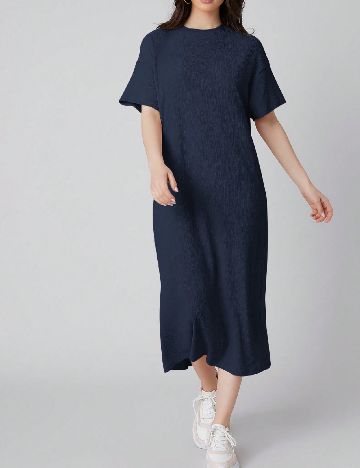 Rochie medie SHEIN, bleumarin