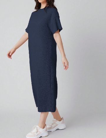 Rochie medie SHEIN, bleumarin
