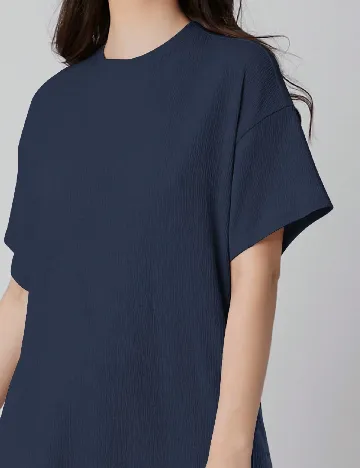 Rochie medie SHEIN, bleumarin