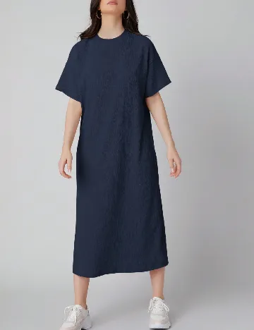 Rochie medie SHEIN, bleumarin