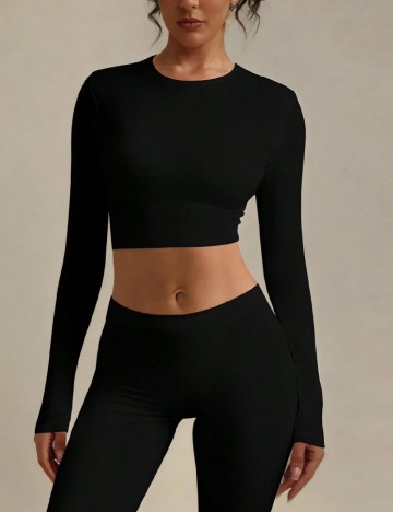 Top SHEIN, negru
