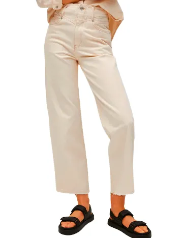Blugi Mango, crem