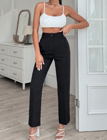 Pantaloni SHEIN, negru