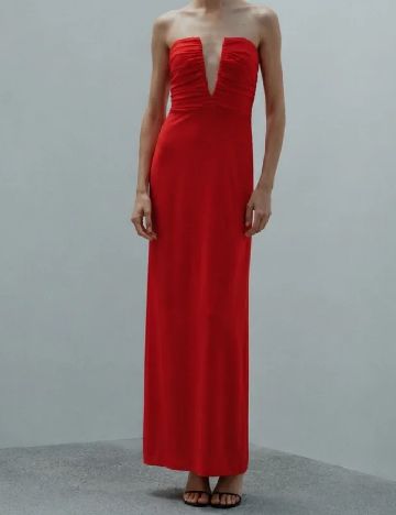 Rochie lunga Zara, rosu