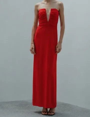 Rochie lunga Zara, rosu