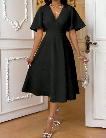 Rochie medie SHEIN, negru