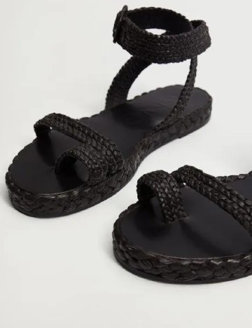 Sandale Mango, negru