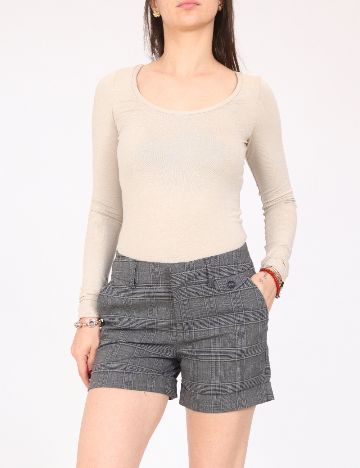 Pantaloni scurti Bershka, gri