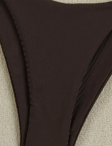 Costum de baie SHEIN, maro