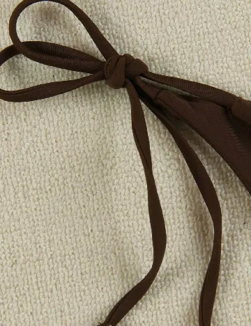 Costum de baie SHEIN, maro