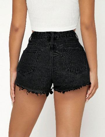 Pantaloni scurti SHEIN, negru