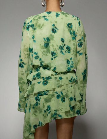 Rochie scurta Missguided, verde