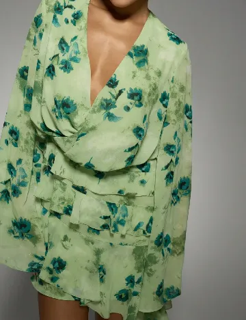 Rochie scurta Missguided, verde