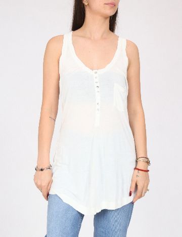 Maiou Bershka, alb