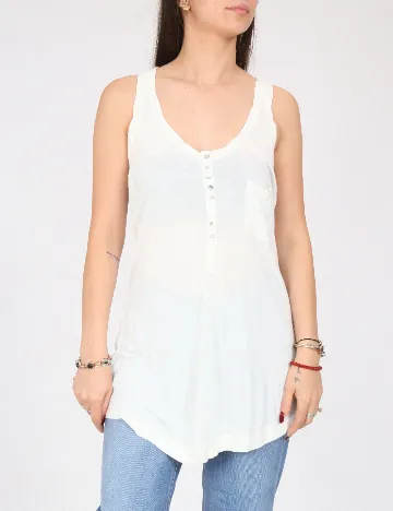 Maiou Bershka, alb