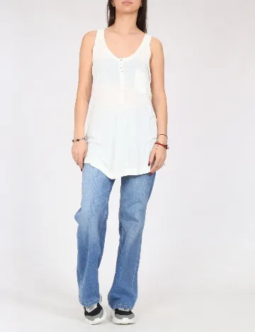 Maiou Bershka, alb